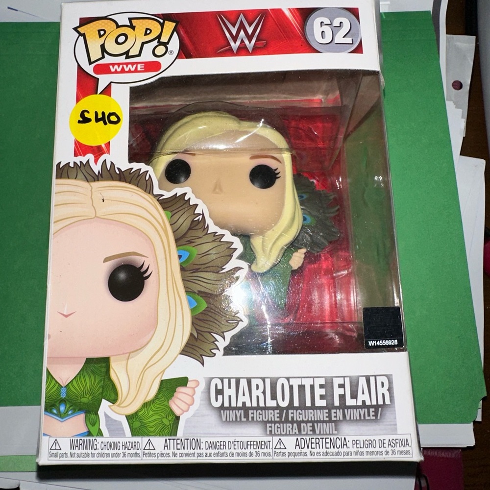 WWE Charlotte Flair Pop Funko Figure